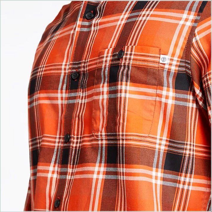  TIMBER Mens Back River Lightweight Plaid Shirt